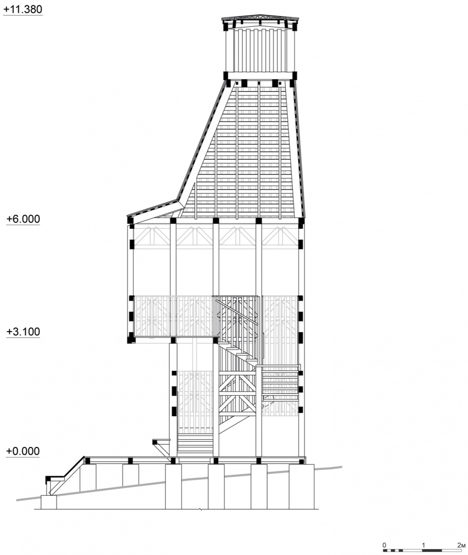 kola bay lighthouse viewpoint by arctic timber architecture