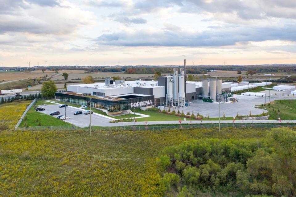 new soprema plant by lemay