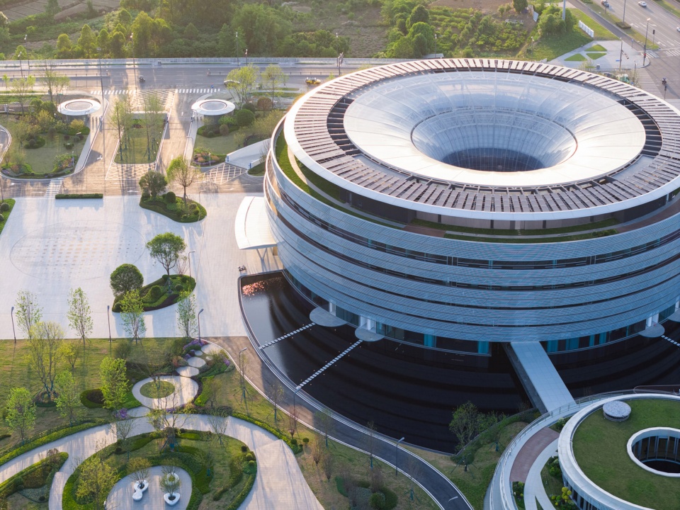 tianfu fusion technology research center by cscec