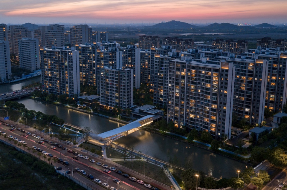 Galaxy Waterfront Public Space in Songjiang New City Shanghai by Original Design Studio