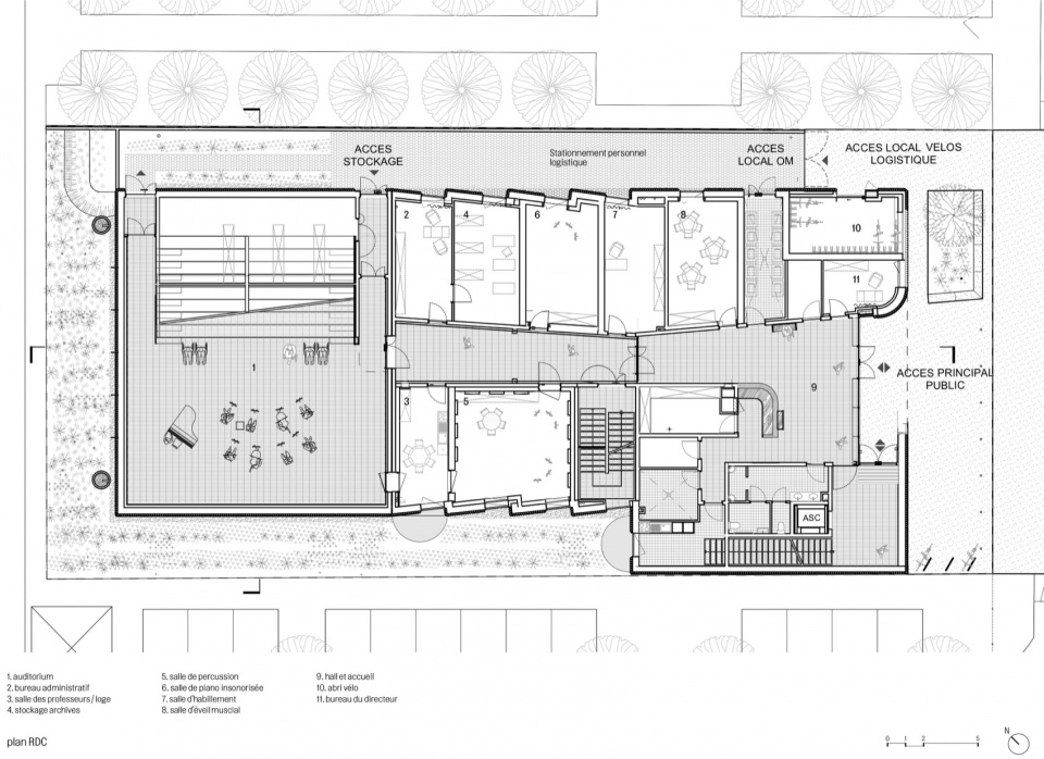 ecole de musique et danse jean claude casadesus by ateliers o s architectes