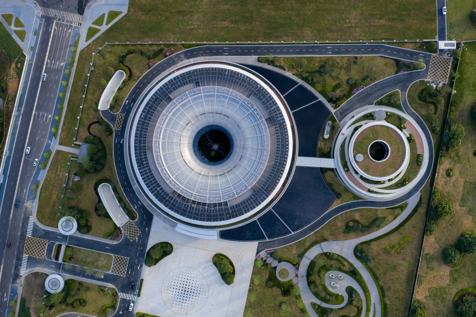 tianfu fusion technology research center by cscec