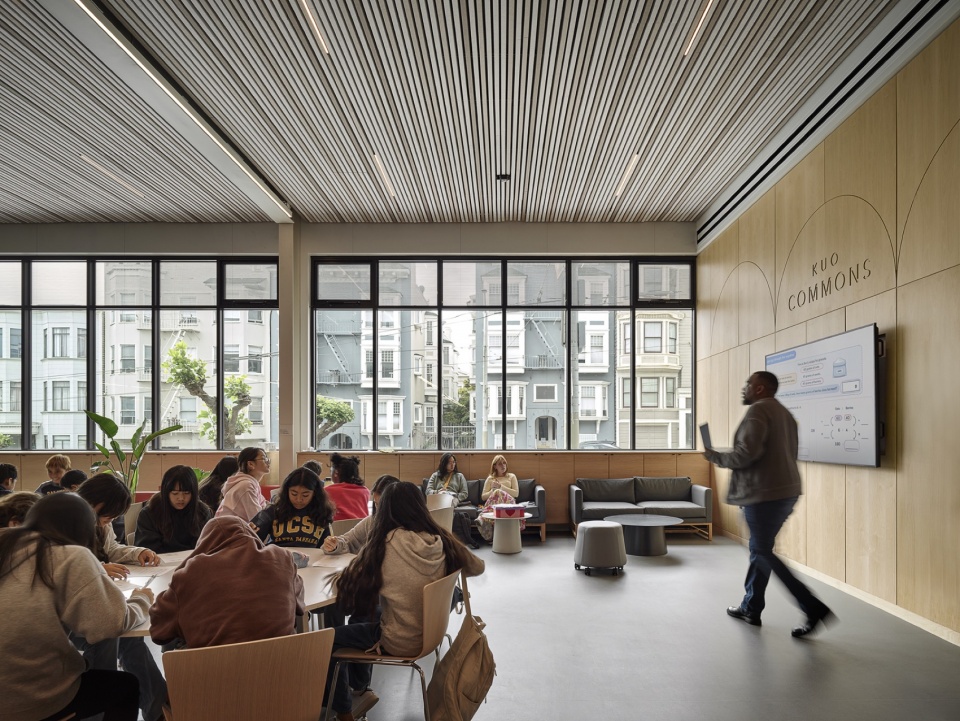 university high school california street campus by leddy maytum stacy architects