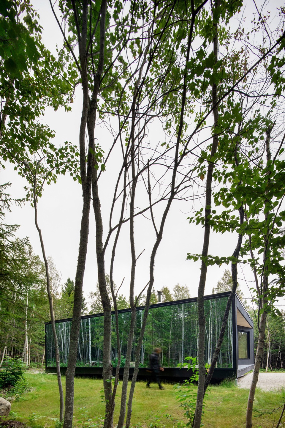 Forest Glamp by Bourgeois Lechasseur architects