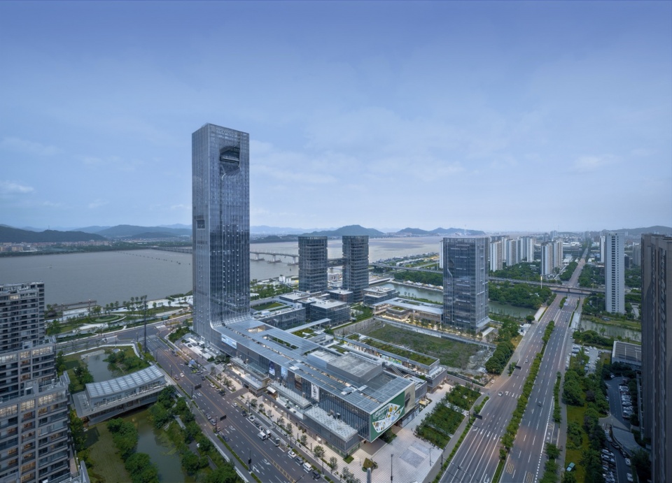 Taizhou Eye Skyscraper Complex by Original Design Studio TJAD