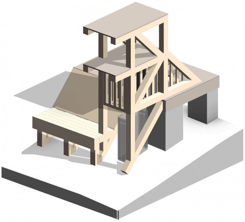 kola bay lighthouse viewpoint by arctic timber architecture