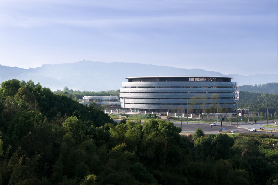 tianfu fusion technology research center by cscec