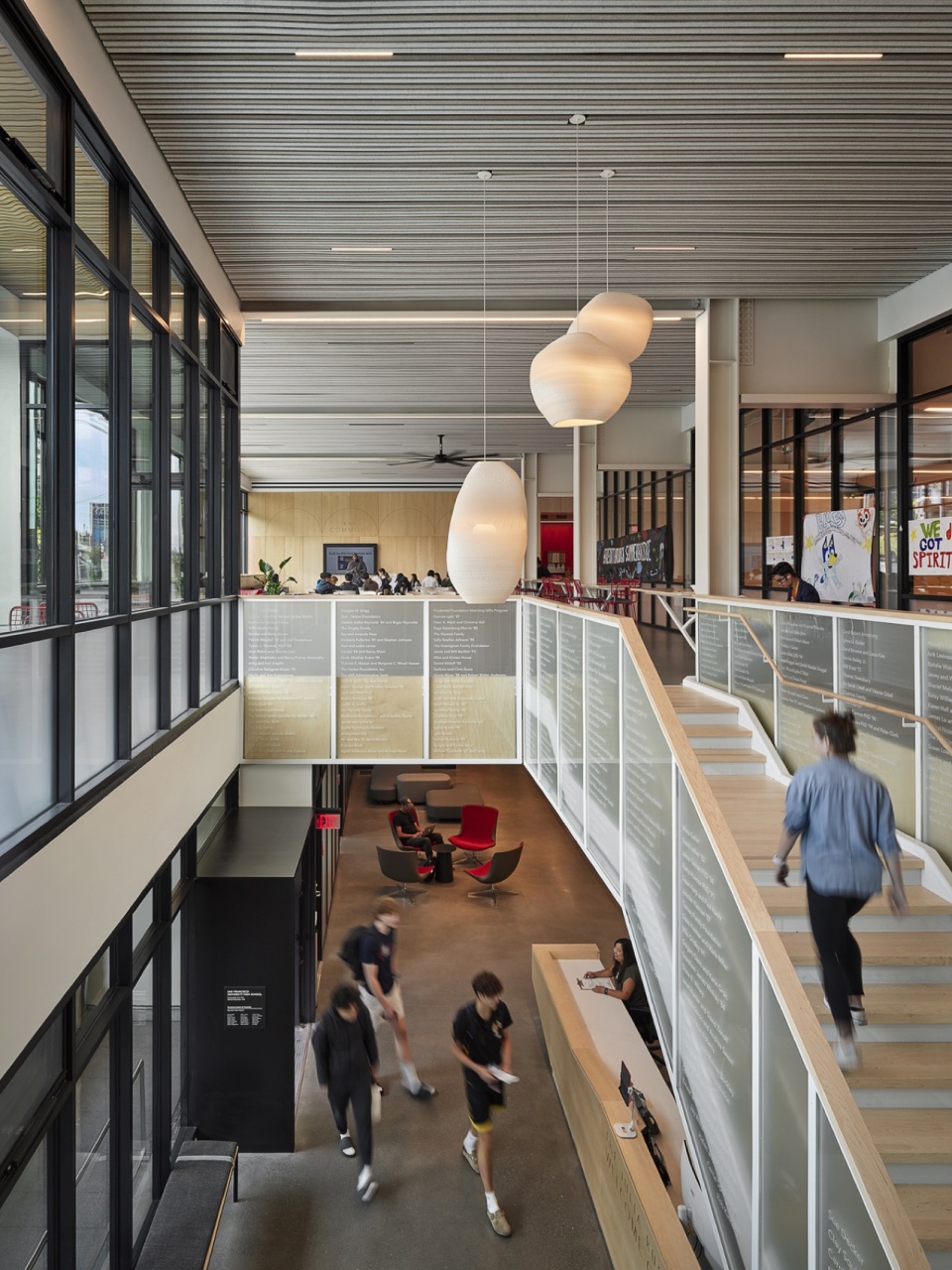 university high school california street campus by leddy maytum stacy architects