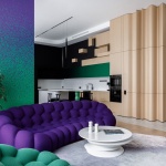 Manifest of Digital Aesthetics in a Residential Interior by Rustem Urazmetov (UR Bureau)