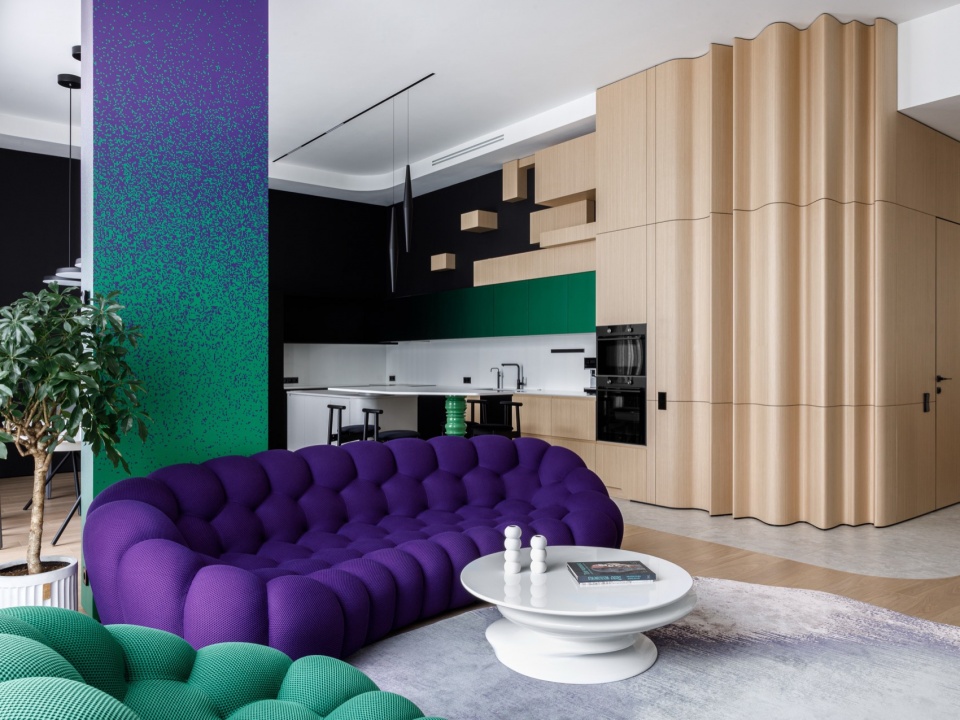 Manifest of Digital Aesthetics in a Residential Interior