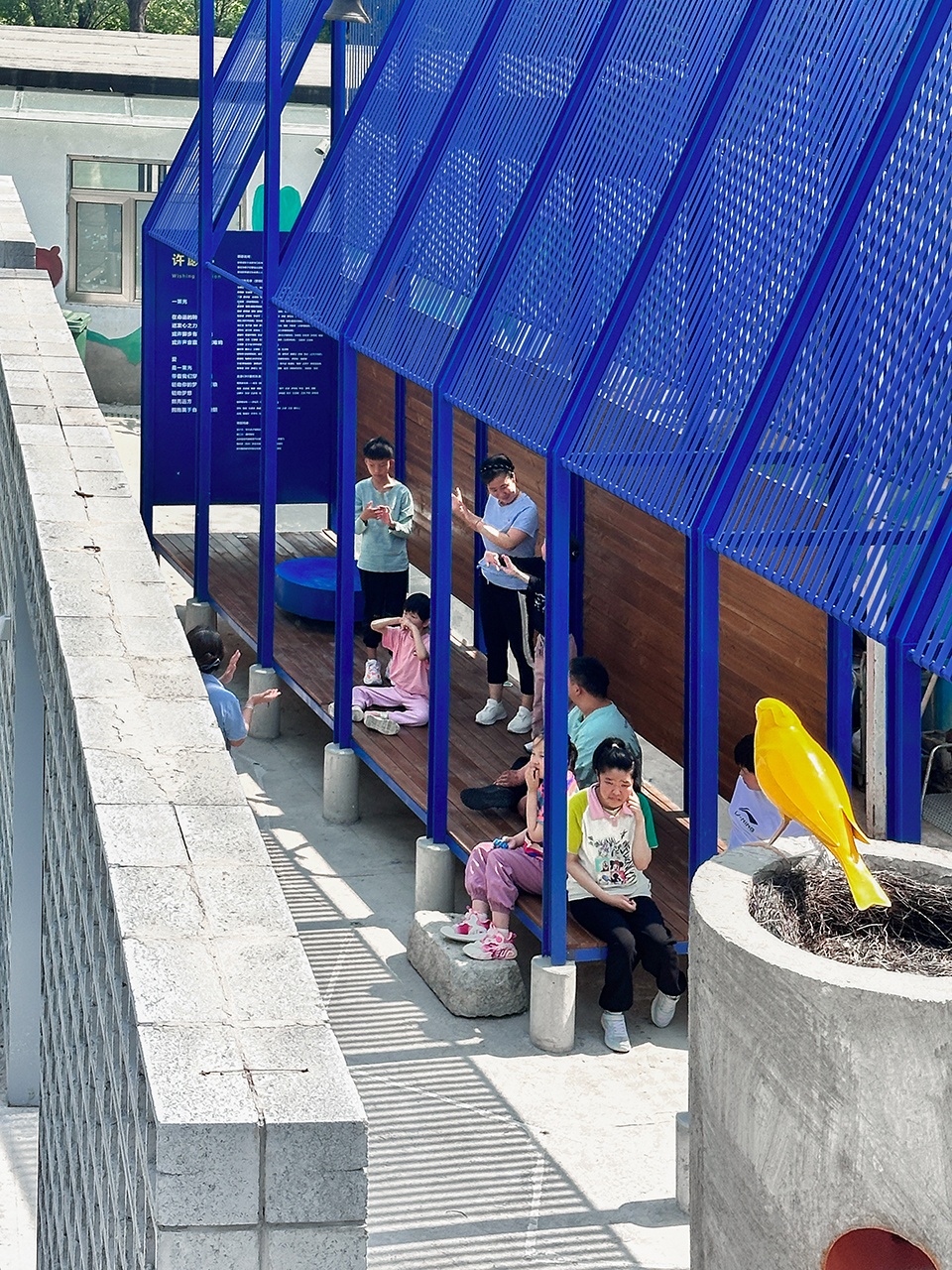 Wishing Pavilion by Brick&Cube Architects