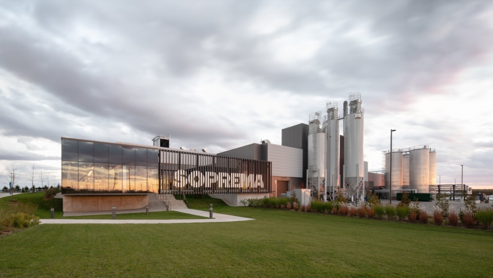 new soprema plant by lemay