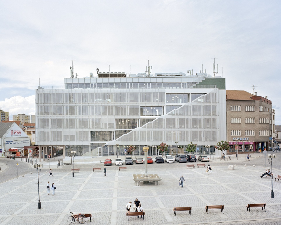 reconstruction of city hall in prerov