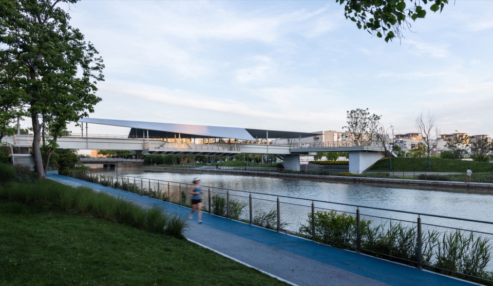 Galaxy Waterfront Public Space in Songjiang New City Shanghai by Original Design Studio