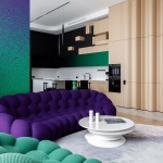 Manifest of Digital Aesthetics in a Residential Interior by Rustem Urazmetov (UR Bureau)