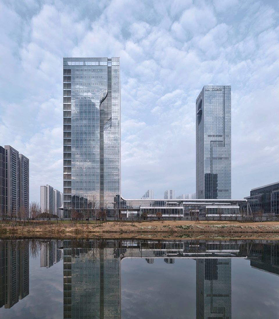 Taizhou Eye Skyscraper Complex by Original Design Studio TJAD