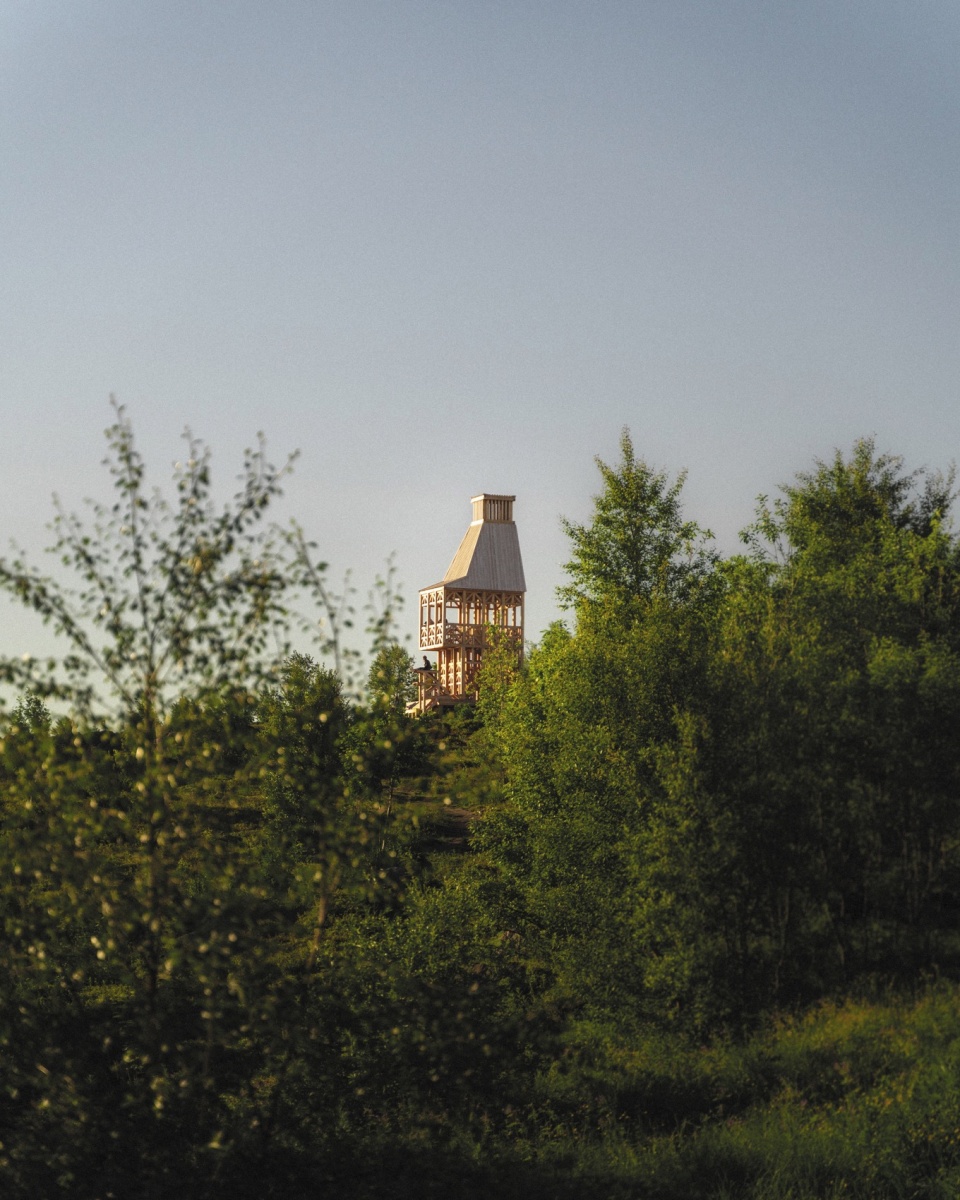 kola bay lighthouse viewpoint by arctic timber architecture