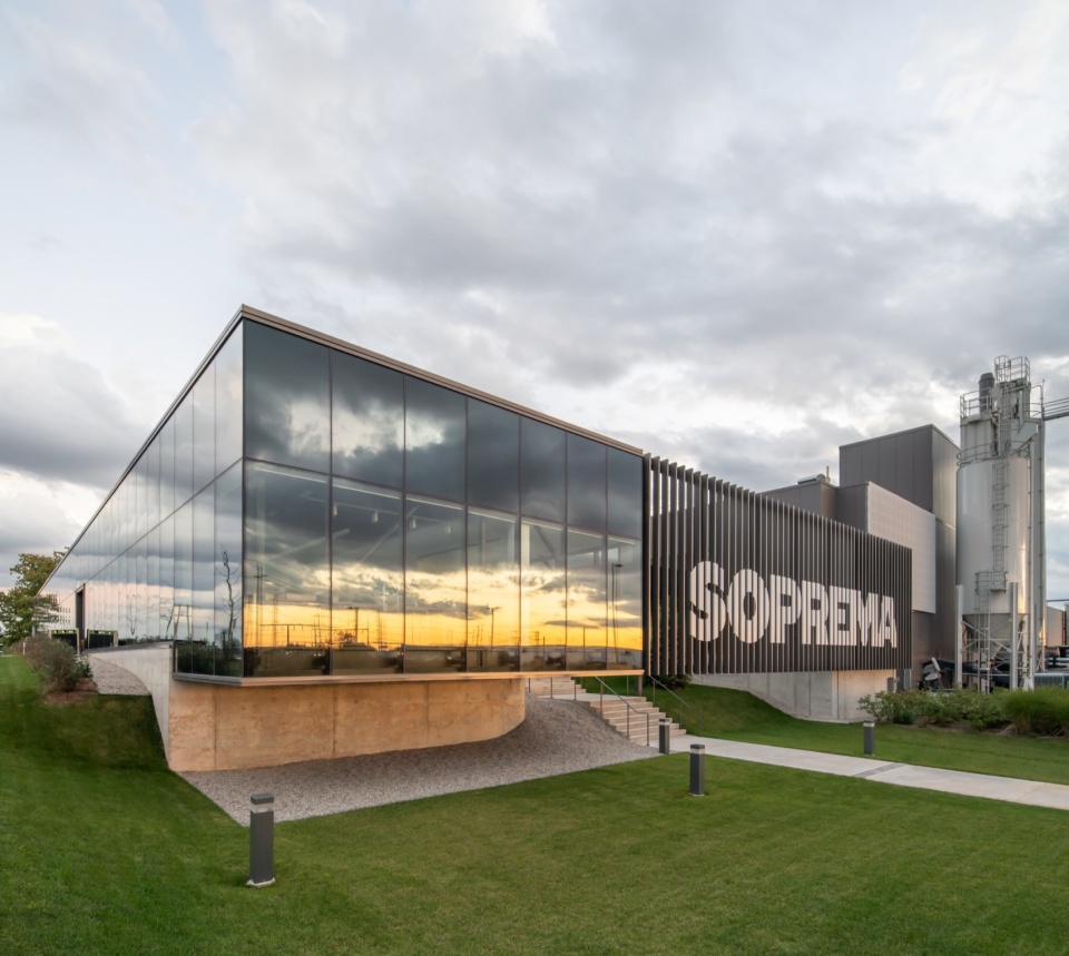 new soprema plant by lemay