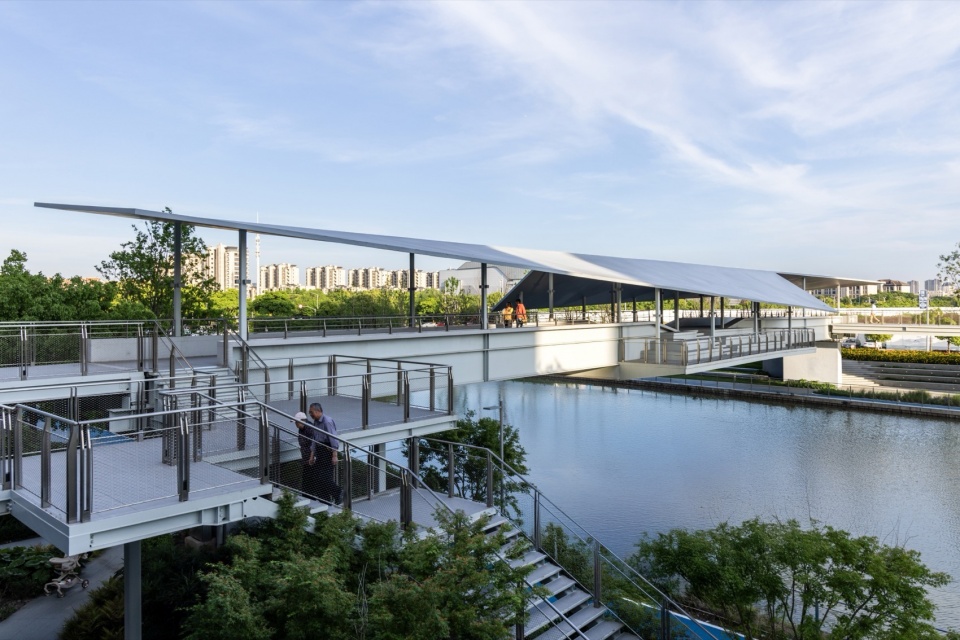 Galaxy Waterfront Public Space in Songjiang New City Shanghai by Original Design Studio