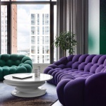 Manifest of Digital Aesthetics in a Residential Interior by Rustem Urazmetov (UR Bureau)