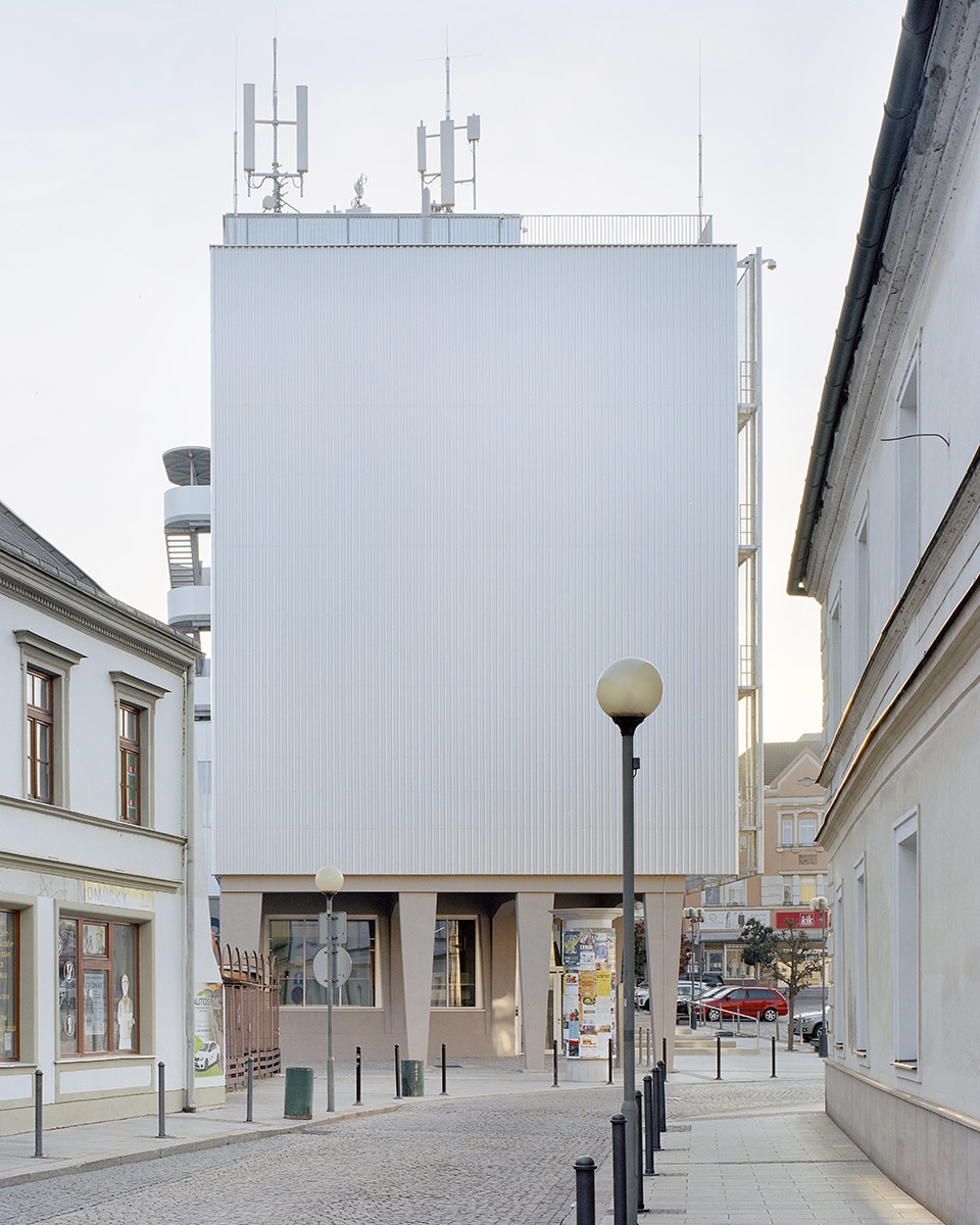 reconstruction of city hall in prerov
