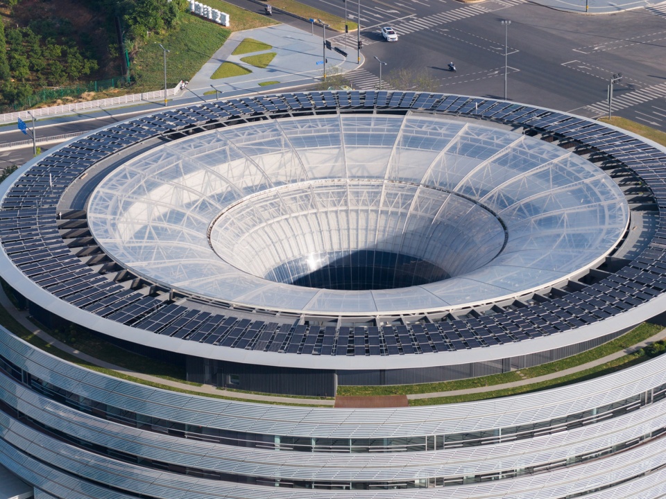tianfu fusion technology research center by cscec