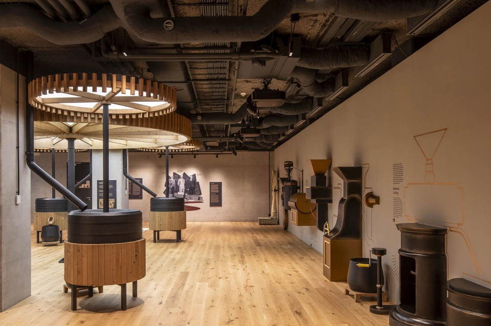 wwaa designs an immersive exhibition inside the e wedel chocolate factory