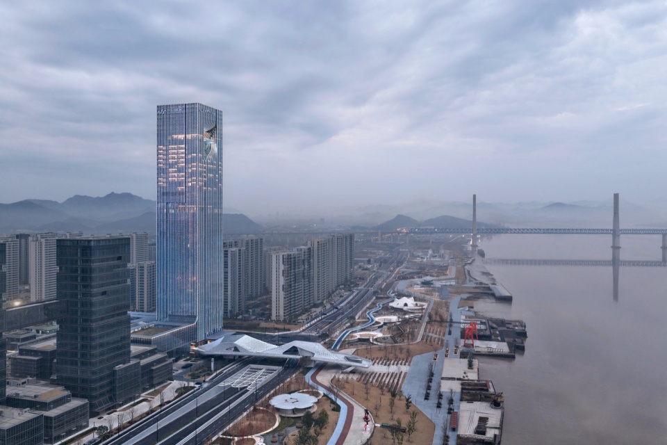 Taizhou Eye Skyscraper Complex by Original Design Studio TJAD