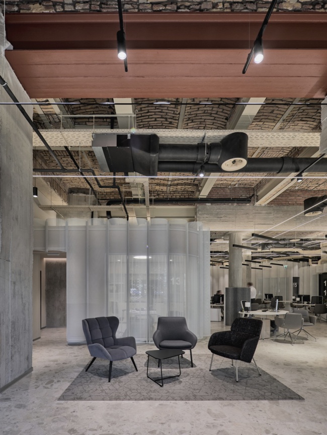 kh bank branch interior design by lab5 architects dobos andras