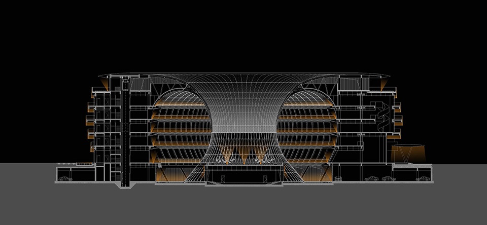 tianfu fusion technology research center by cscec