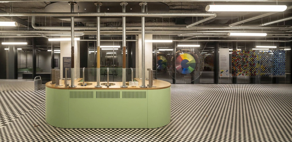 wwaa designs an immersive exhibition inside the e wedel chocolate factory