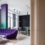 Manifest of Digital Aesthetics in a Residential Interior by Rustem Urazmetov (UR Bureau)