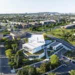 Expansion of Bibliothèque L’Octogone by Anne Carrier Architecte