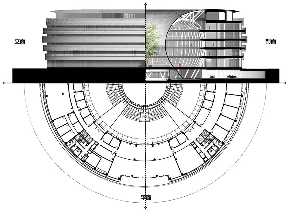 tianfu fusion technology research center by cscec