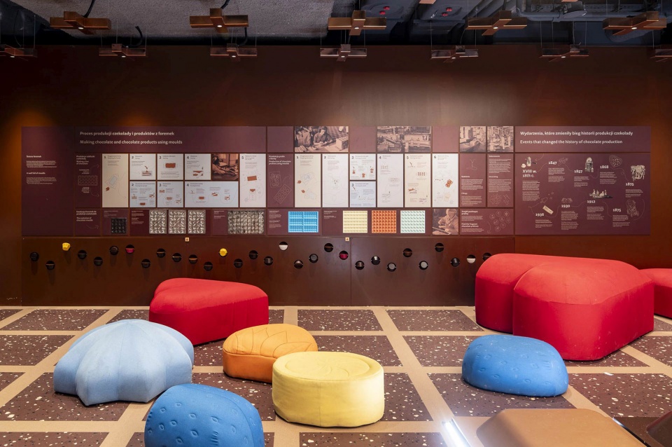 wwaa designs an immersive exhibition inside the e wedel chocolate factory