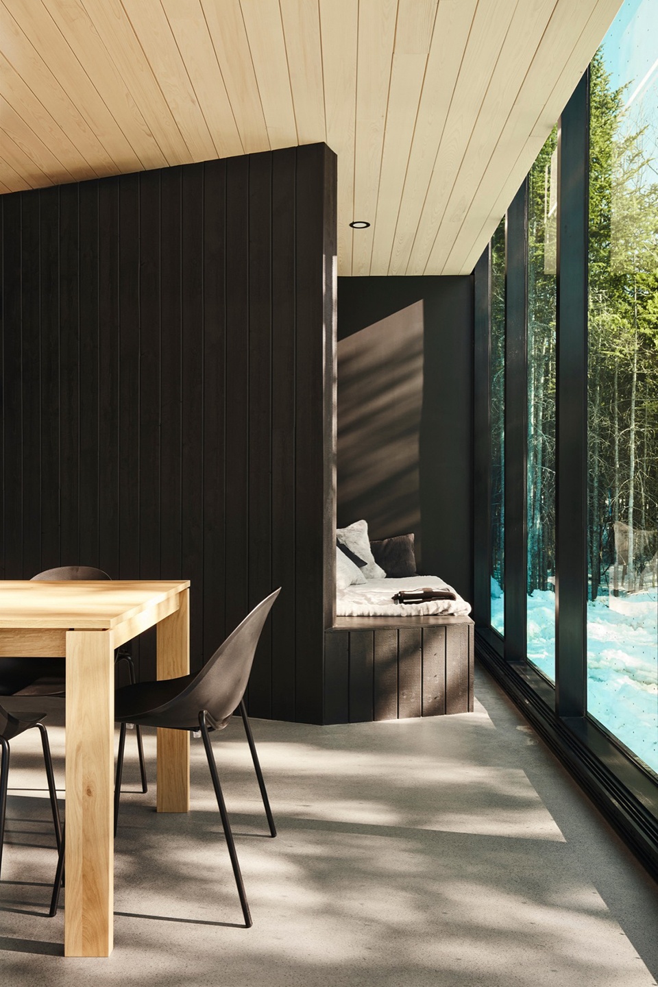 Forest Glamp by Bourgeois Lechasseur architects