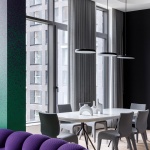 Manifest of Digital Aesthetics in a Residential Interior by Rustem Urazmetov (UR Bureau)