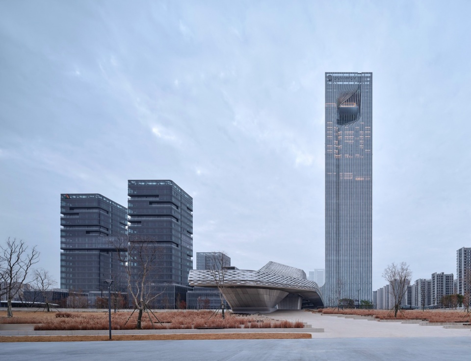 Taizhou Eye Skyscraper Complex by Original Design Studio TJAD