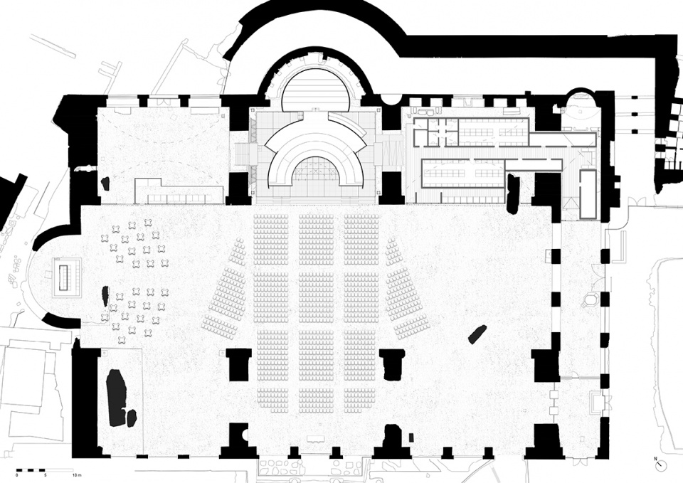 basilica di massenzio new temporary installation by alvisi kirimoto