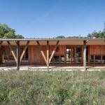 带宿舍的休闲中心，法国 / Atelier Quatre + r2k architectes