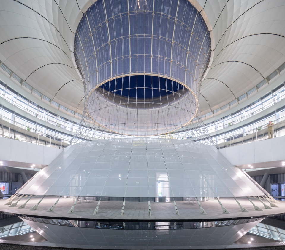 tianfu fusion technology research center by cscec