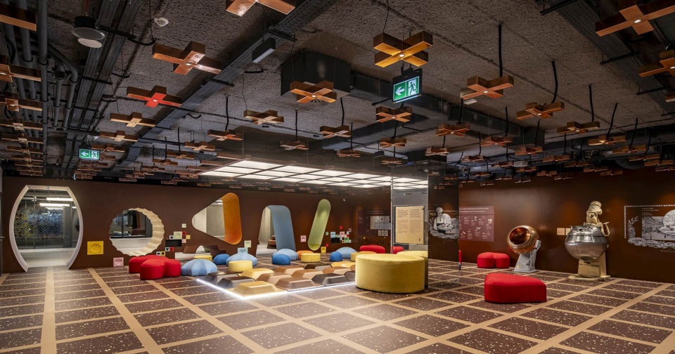 wwaa designs an immersive exhibition inside the e wedel chocolate factory