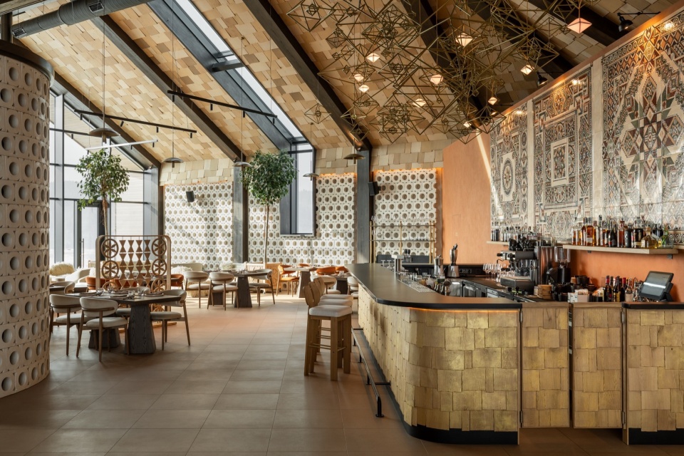 Prykirne restaurant by Ksenya Butsa architecture design