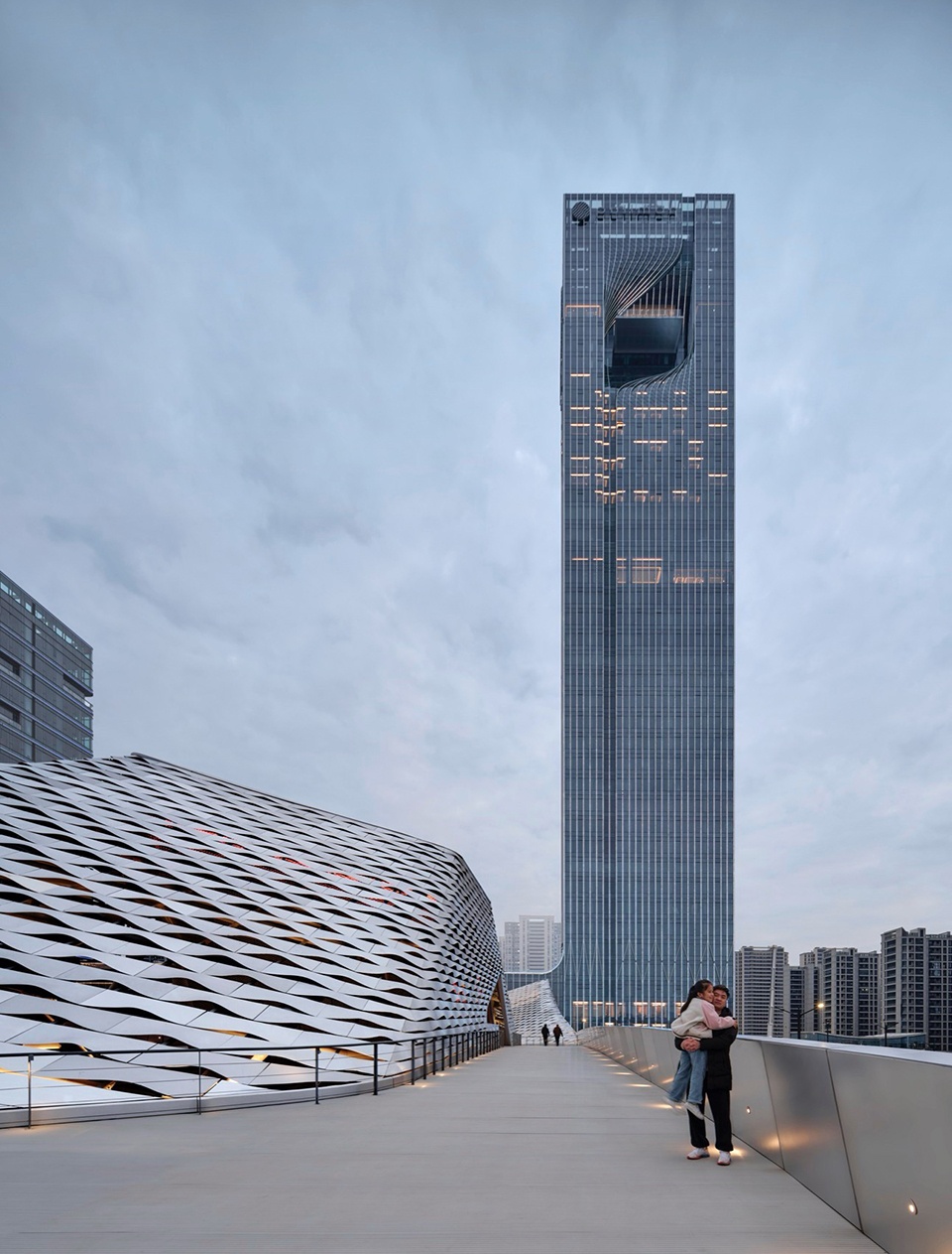 Taizhou Eye Skyscraper Complex by Original Design Studio TJAD