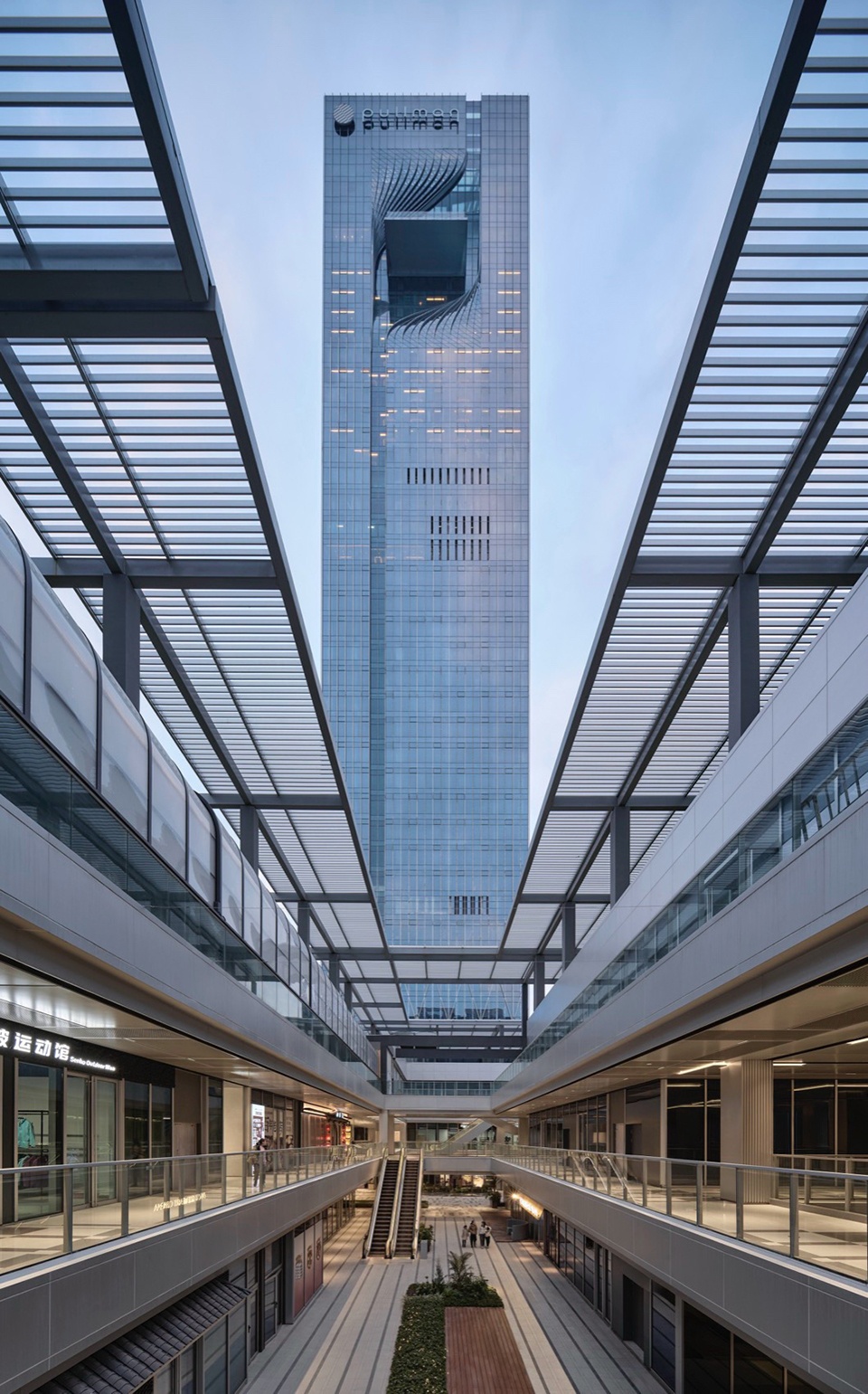 Taizhou Eye Skyscraper Complex by Original Design Studio TJAD