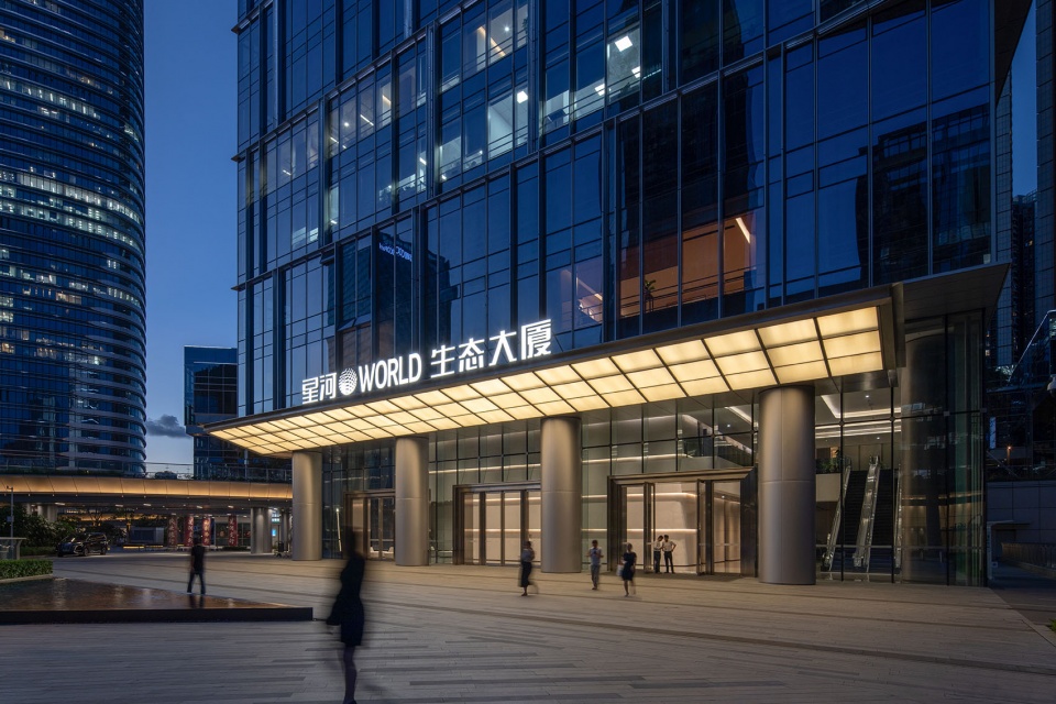 The Shenzhen Galaxy World Twin Tower