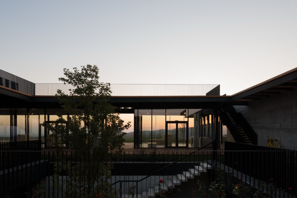 gai kodzor winery by kleinewelt architekten