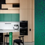 Manifest of Digital Aesthetics in a Residential Interior by Rustem Urazmetov (UR Bureau)