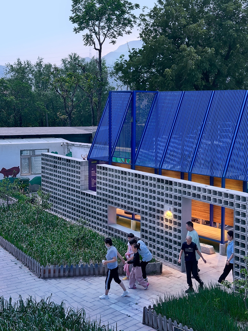 Wishing Pavilion by Brick&Cube Architects