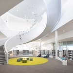 Expansion of Bibliothèque L’Octogone by Anne Carrier Architecte
